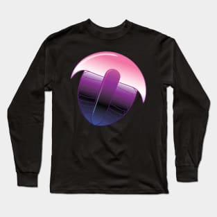 Genderfluid Pride Trilobite Long Sleeve T-Shirt